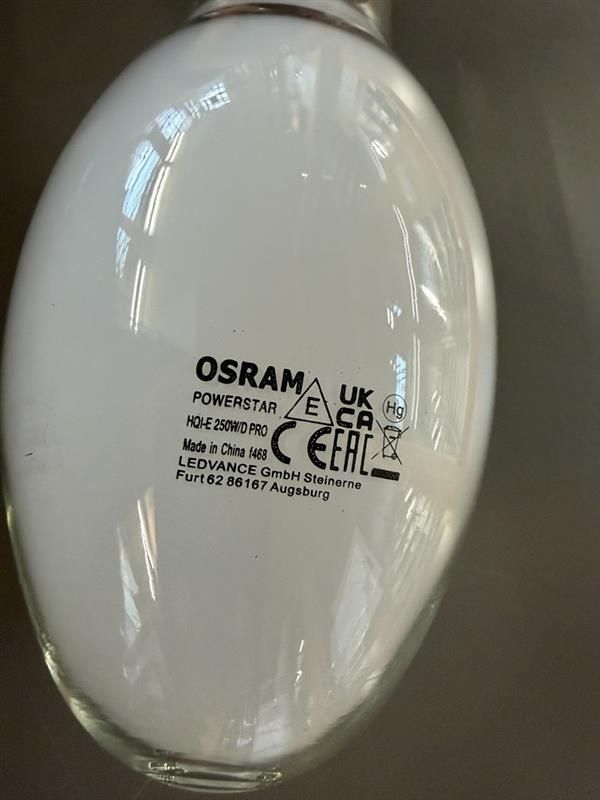 Halogen-Metalldampflp. E40 OSRAMHQI-E 250W/D PRO 4008321677907 – Bild 2 von 2