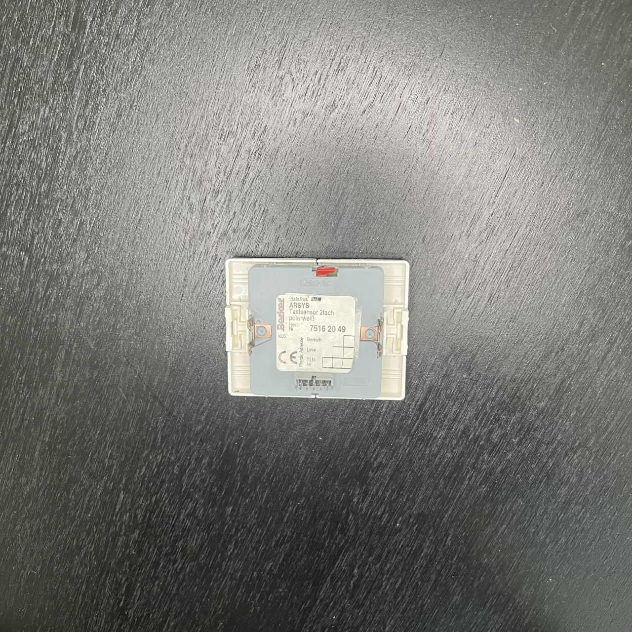 TASTENSENSOR 2FACH BERKER 75162049 EIB – Bild 2 von 2